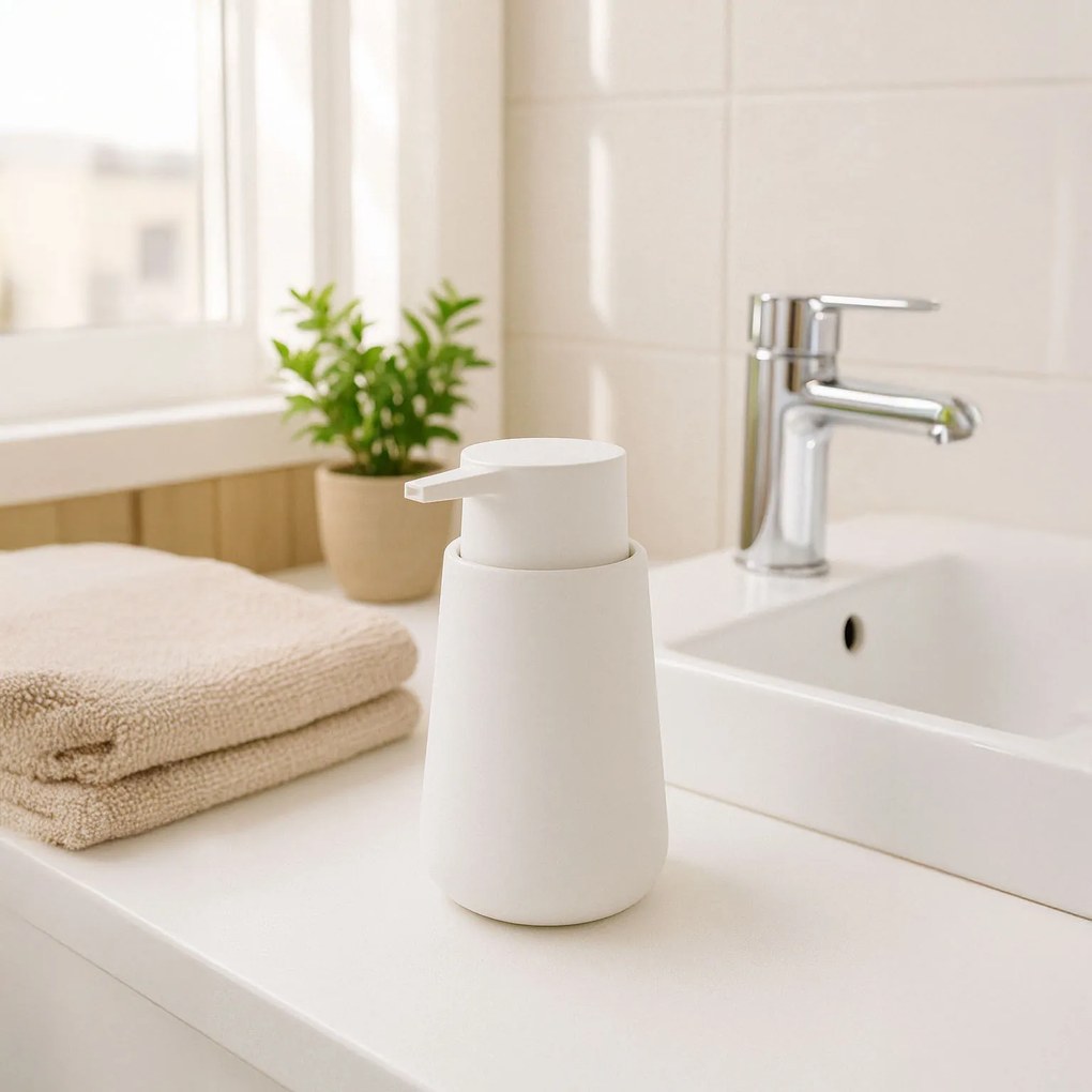 Dozownik do mydła COCON, ceramiczny