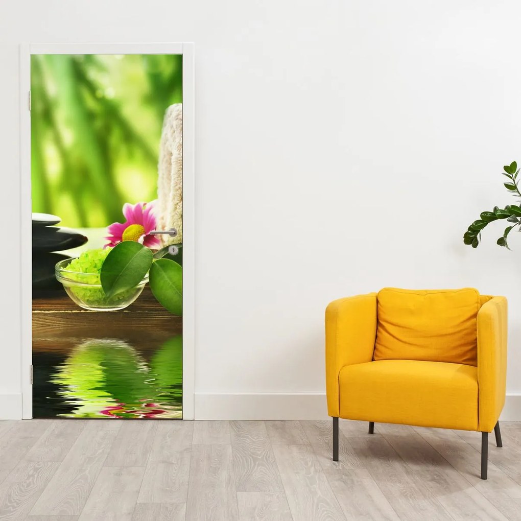 Fototapeta na drzwi - Narzędzia do masażu (95x205cm)