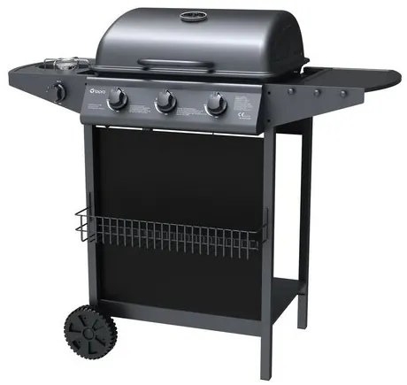 Tepro 3196 Grill gazowy Hampton 3, 3 palniki, 104x 55 x 98 cm