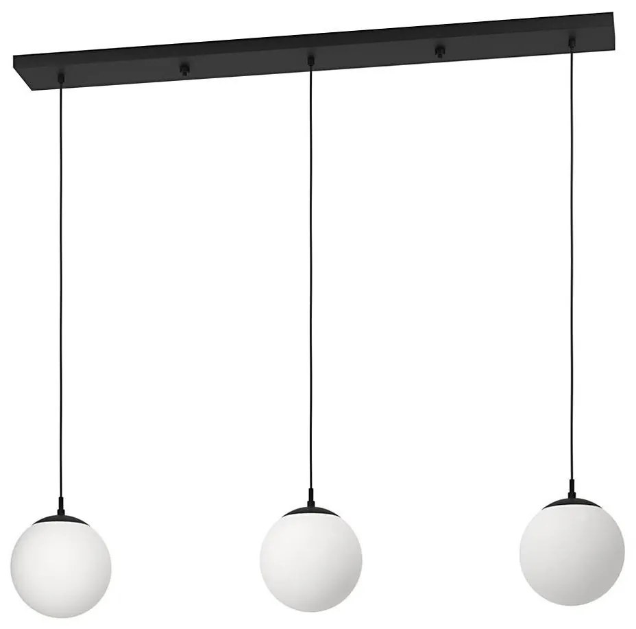Eglo 900512 - Lampa wisząca RONDO 3xE27/40W/230V na linkach