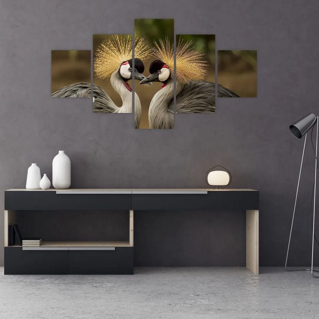 Obraz ptaków (125x70 cm)