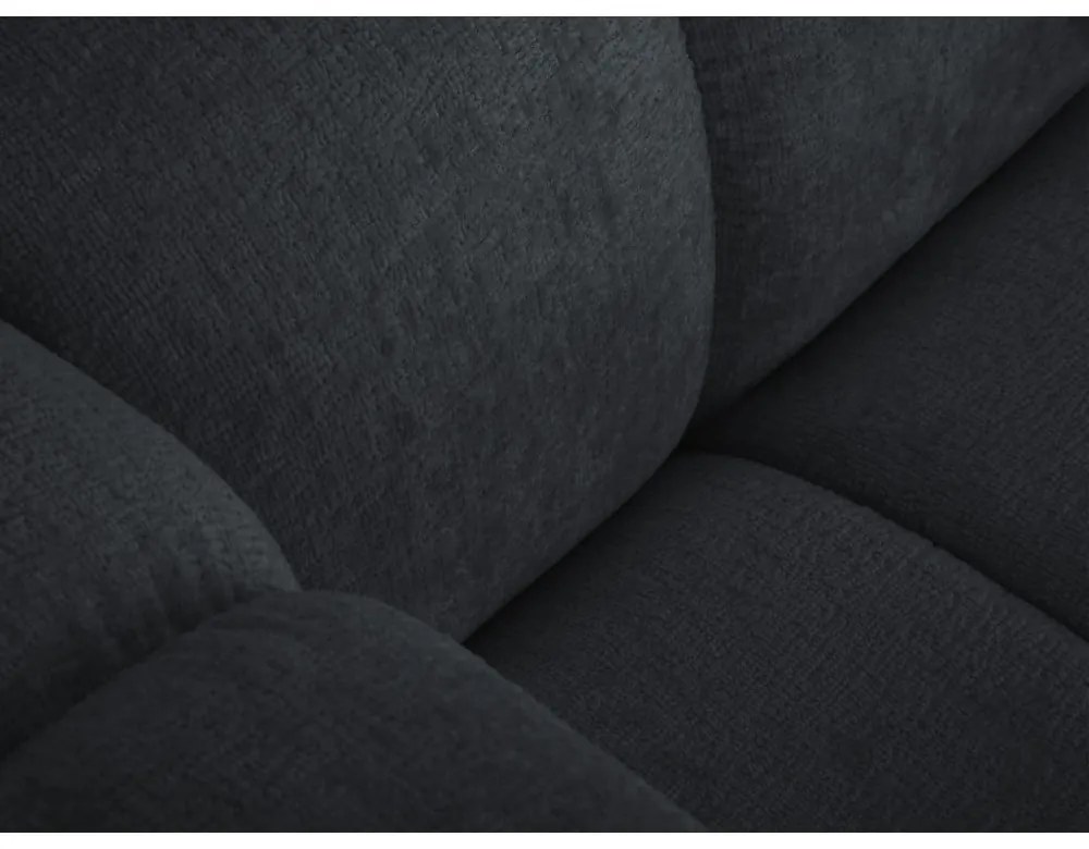 Czarna sofa 228 cm Lupine – Micadoni Home