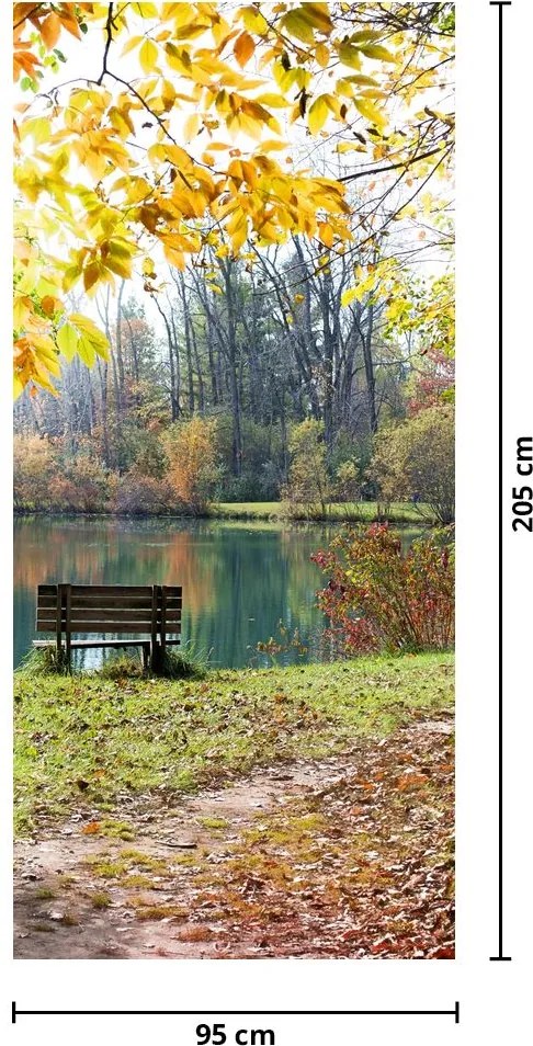Fototapeta na drzwi - Staw (95x205cm)