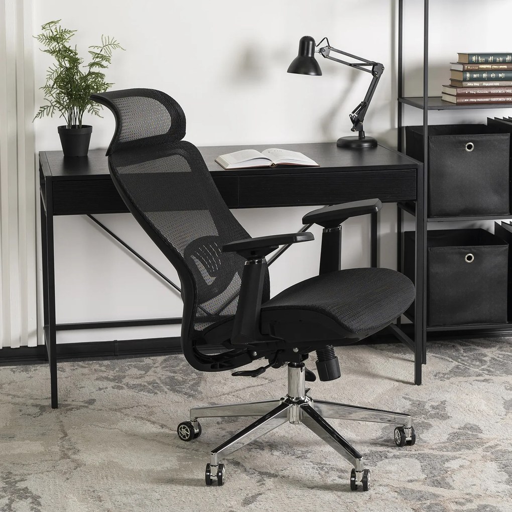 Fotel biurowy z podparciem lędźwiowym Litos