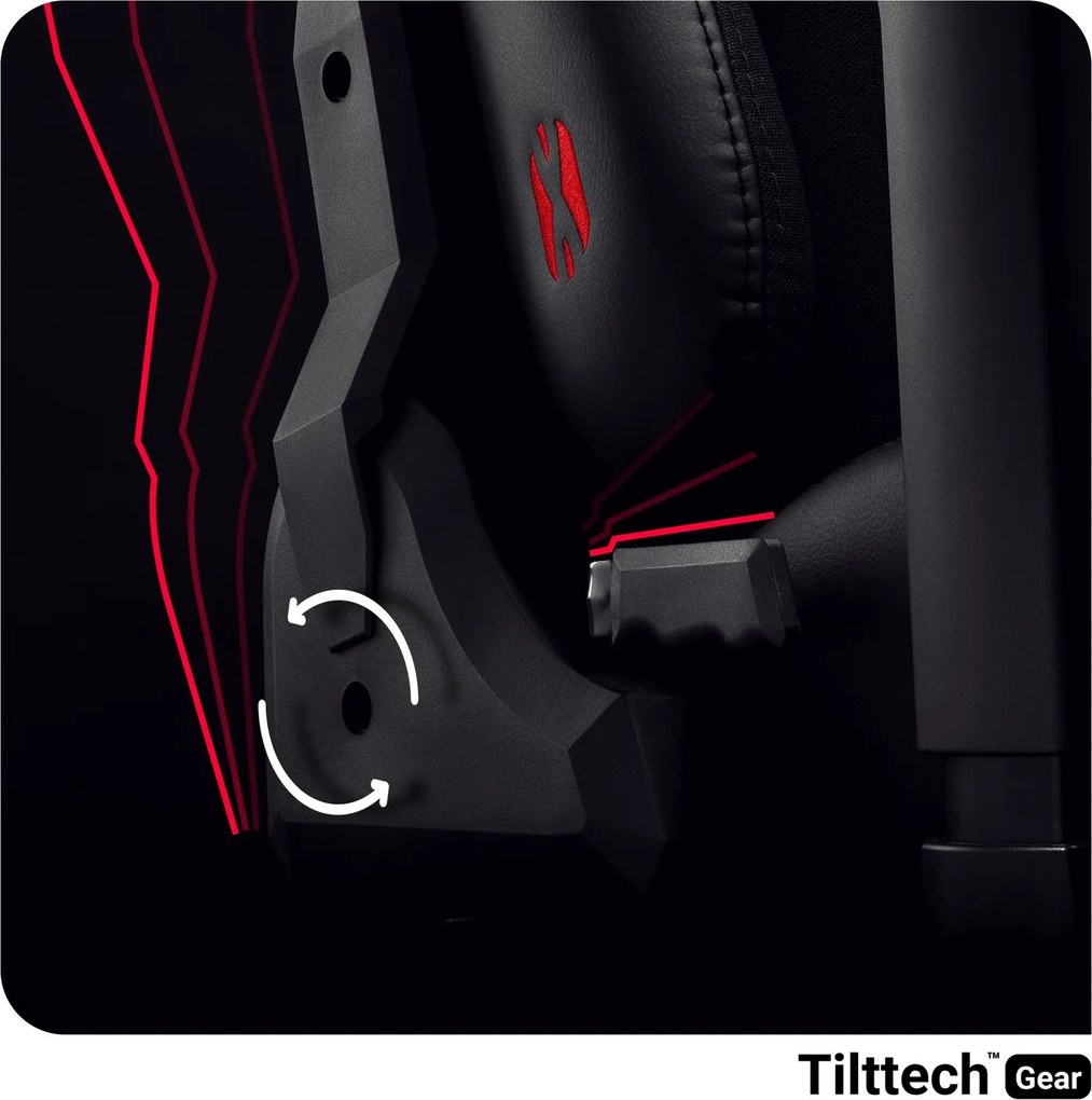 Fotel gamingowy Diablo X-Player 2.0 Normal Size karmazynowo-antracytowy