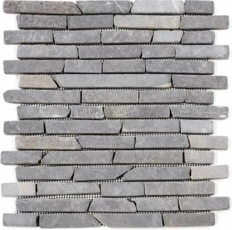 Mozaika marmurowa Garth na siatce szara 1 m2