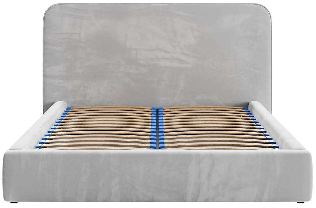 Tapicerowane łóżko dwuosobowe z zagłówkiem 180x200 - 32 kolory D9-D38