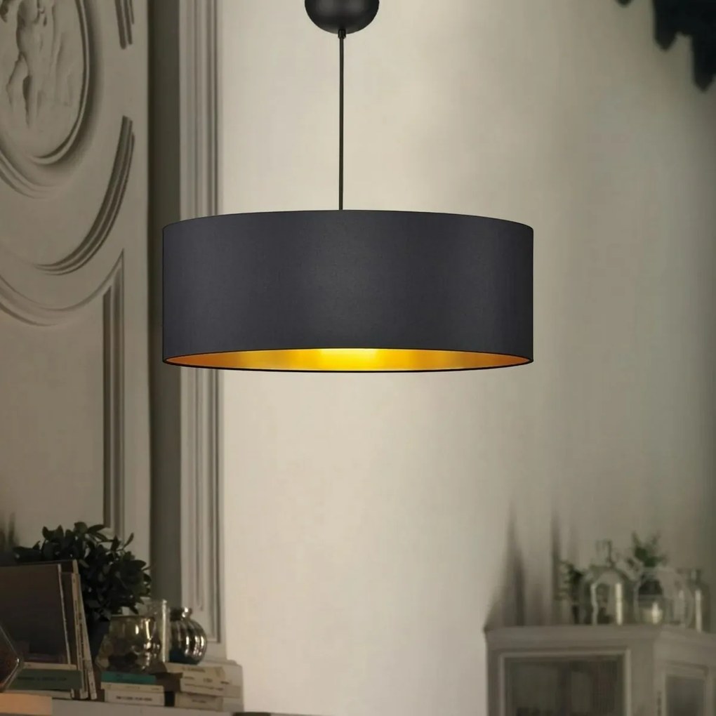 Lampa wisząca AYD-3533 Luxor, czarna-złota
