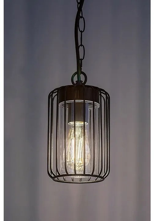 Rabalux 77107 wisząca lampa zewnętrzna Tarpa, E27,1x max. 40W, IP44