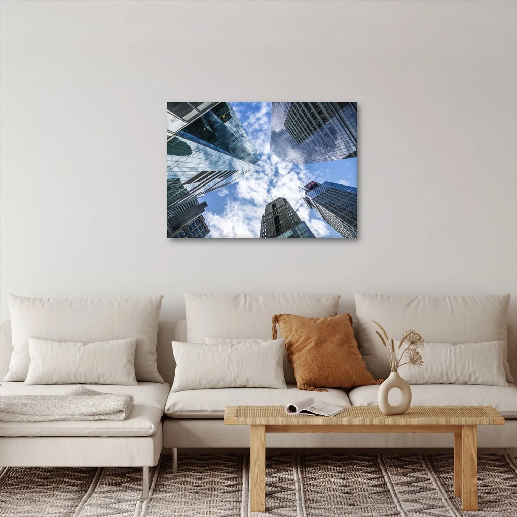 Obraz drapaczy chmur (70x50 cm)