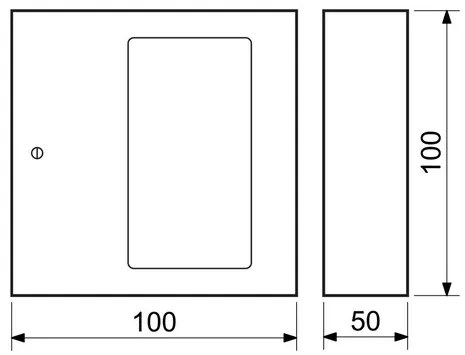 Richter Ognioodporna szafka stalowa TS.1010.G.SU