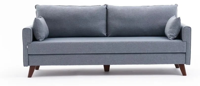 Jasnoniebieska rozkładana sofa 208 cm Bella – Balcab Home