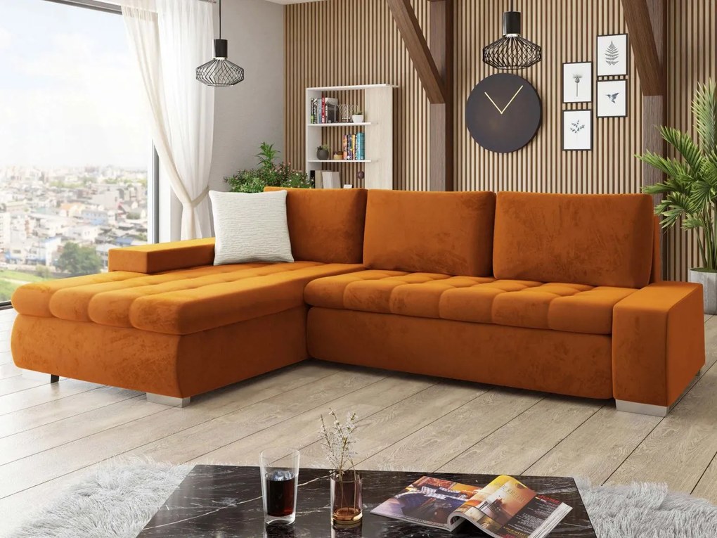 Narożnik z funkcją spania Herkules Premium