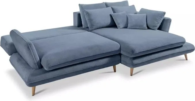 Narożnik MONTE z funkcją spania pojemnikiem i poduszkami