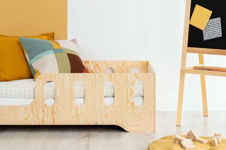 Lewostronne łóżko drewniane dziecięce 16 rozmiarów E9-P79