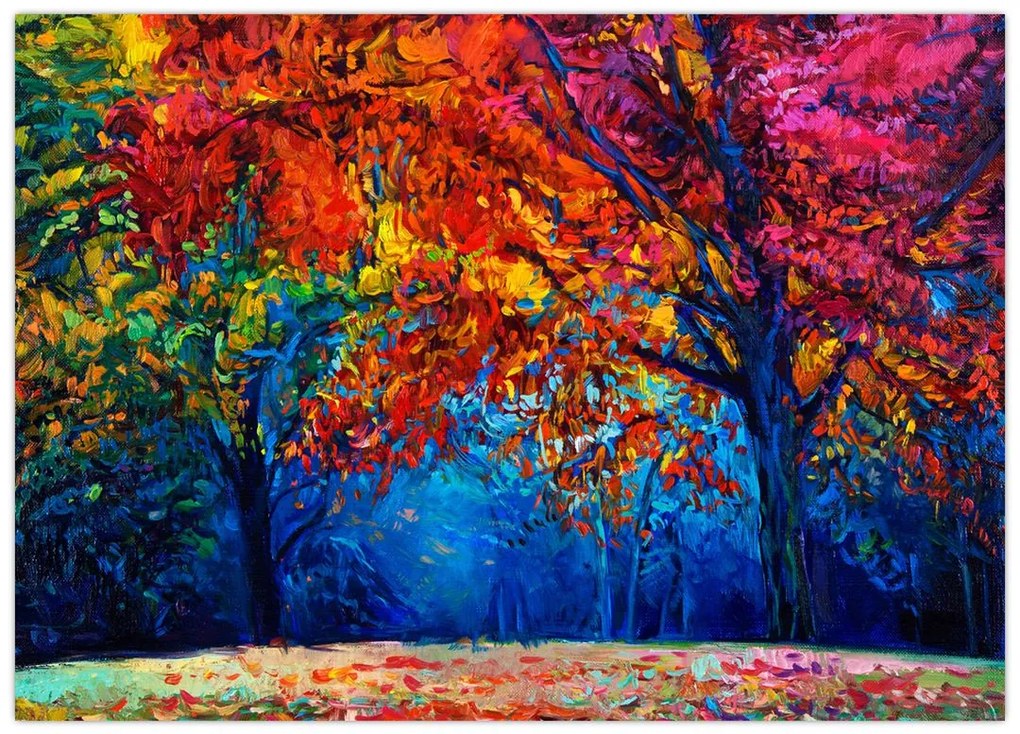 Obraz malowania natury (70x50 cm)