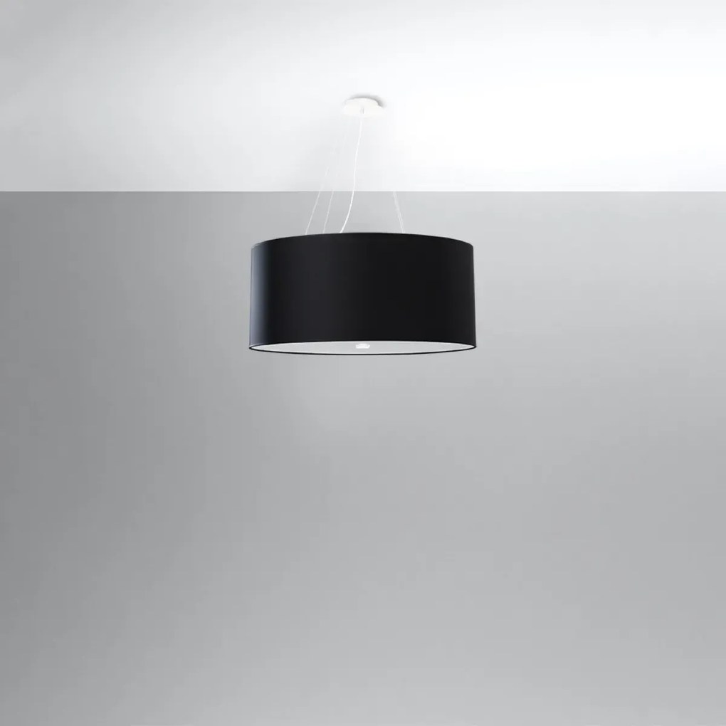 Żyrandol OTTO 60 czarny SOLLUX  LIGHTING