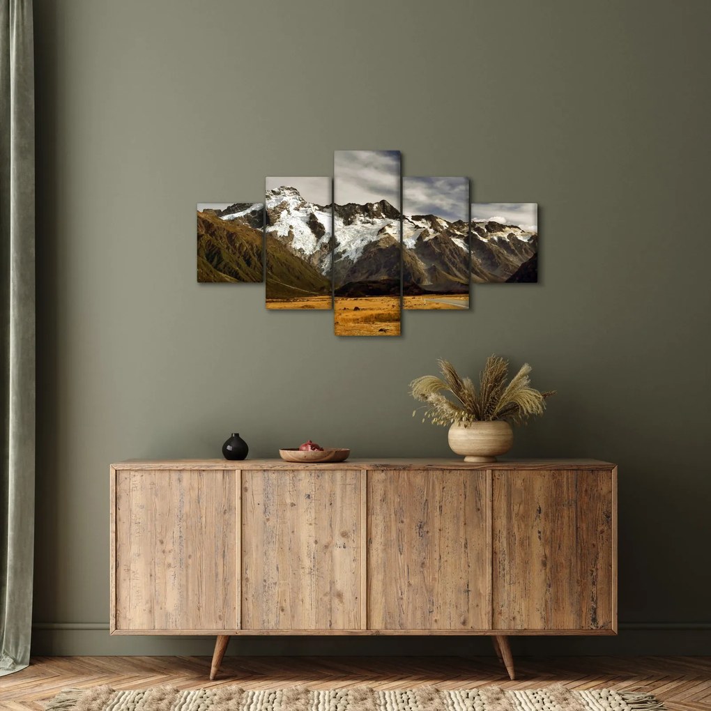 Obraz góry Sefton, Nowa Zelandia (125x70 cm)