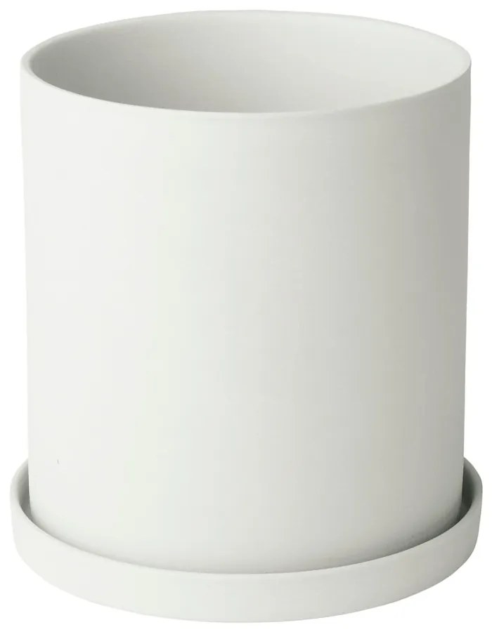 Biała porcelanowa doniczka Blomus Nona