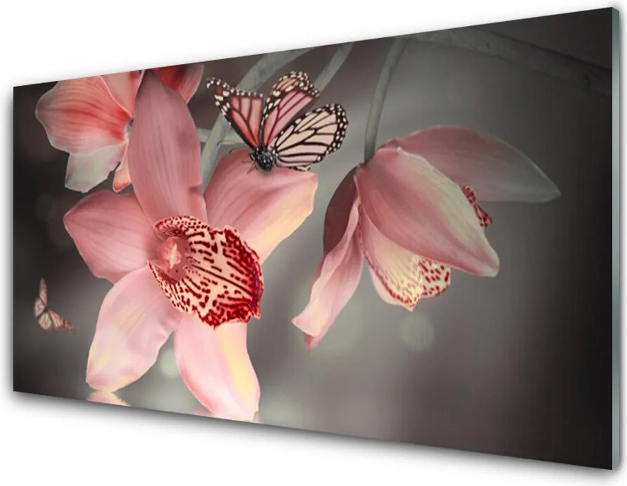 Panel Kuchenny Kwiatowy Akwarelowy Motyw