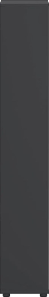 Dwudrzwiowy regał biurowy Sign 80 jackson hickory/szary mat