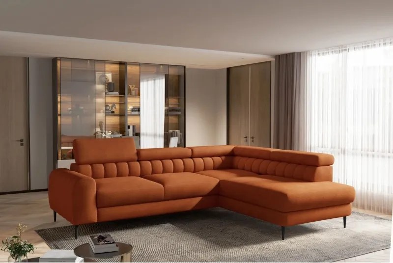 Narożnik NAVAS S układ L Prawostronny z funkcją spania WERSAL