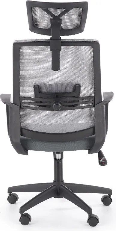 Krzesło gabinetowe z regulacją podparcia lędźwiowego Arsen Halmar