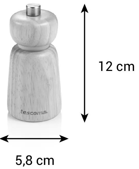 Tescoma Młynek do pieprzu/soli ONLINE 12 cm, 12 cm