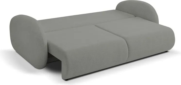 Sofa LOOP z funkcja spania i pojemnikiem CIEMNY SZARY RAVEN 07