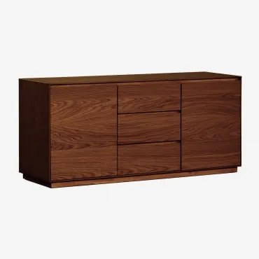 Aparador Prostokątny 140x45 Cm Z Mdf Burundi Wenge - Sklum