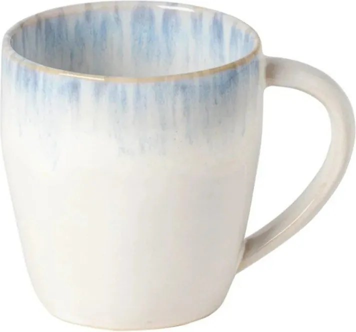 Biało-jasnoniebieski kamionkowy kubek 440 ml Brisa – Costa Nova