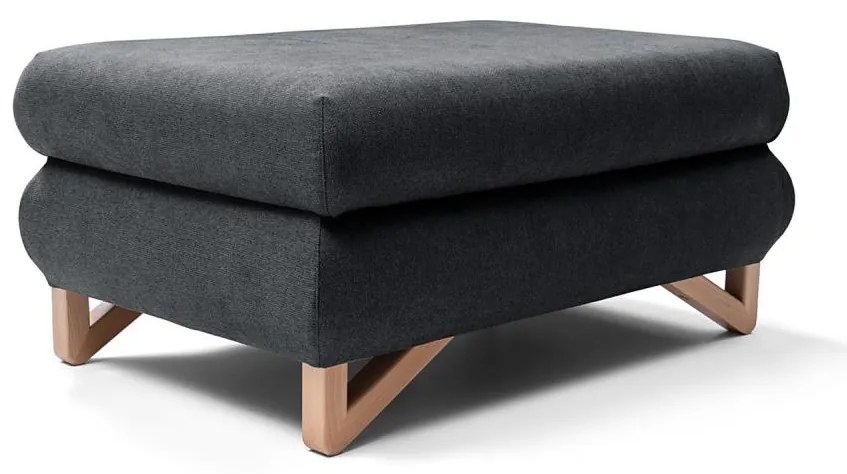 Pufa AVESTA 63x95 cm, antracyt