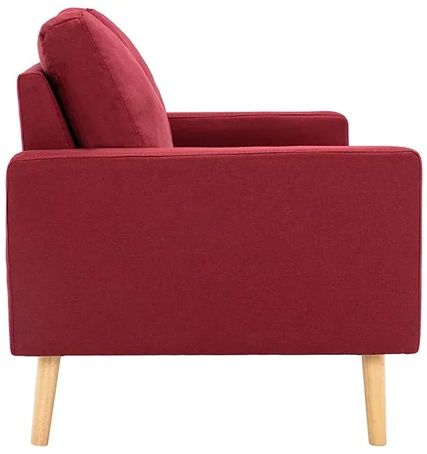 2-osobowa sofa czerwone wino - Muria 2Q