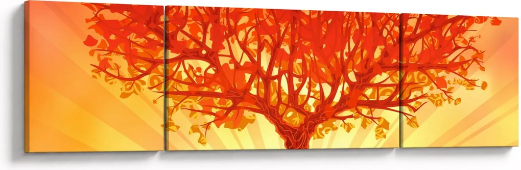 Obraz - Drzewo w słońcu (170x50 cm)