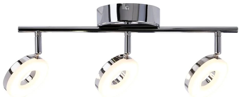 Lampa sufitowa LED w kolorze srebra z połyskiem 47x16 cm Thema – Candellux Lighting