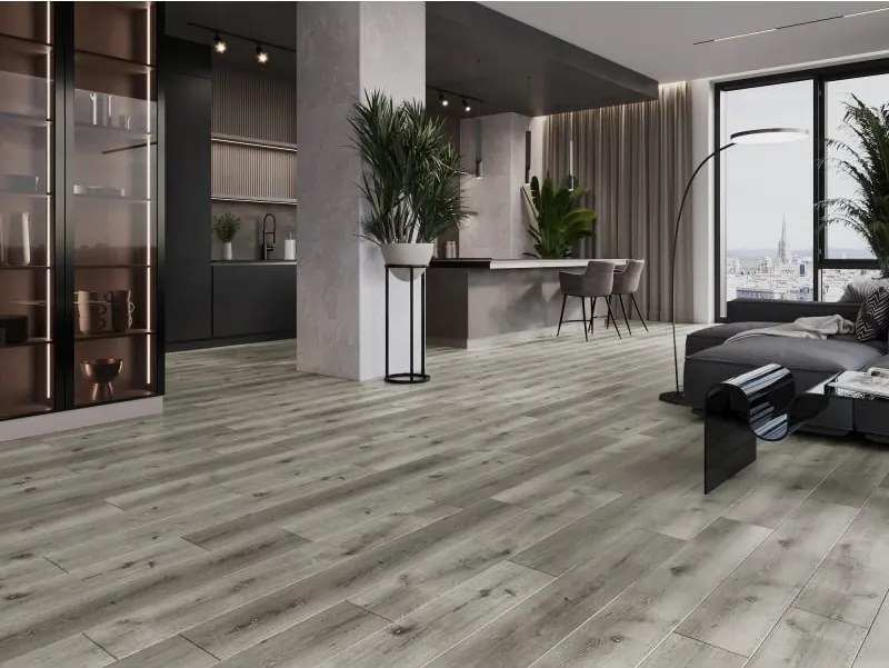 Mexen Lago Vista panele winylowe 1240 x 182 mm SPC 6,5 mm, podkład IXPE 1,5 mm, 4 V-Fuga, Dąb - F1035-1240-182-505-4V1-01
