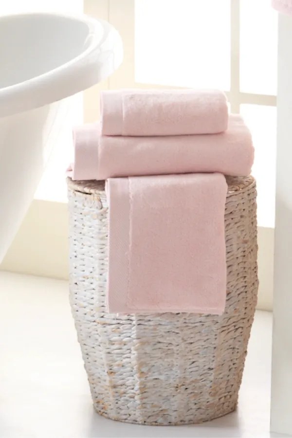 Zestaw ręczników MICRO COTTON, 2 szt Jasnobeżowy