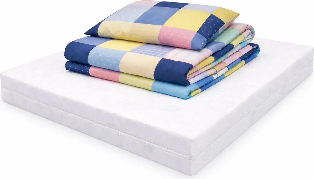 Materac kokosowo-kieszeniowy H4 160x200 E8-F07