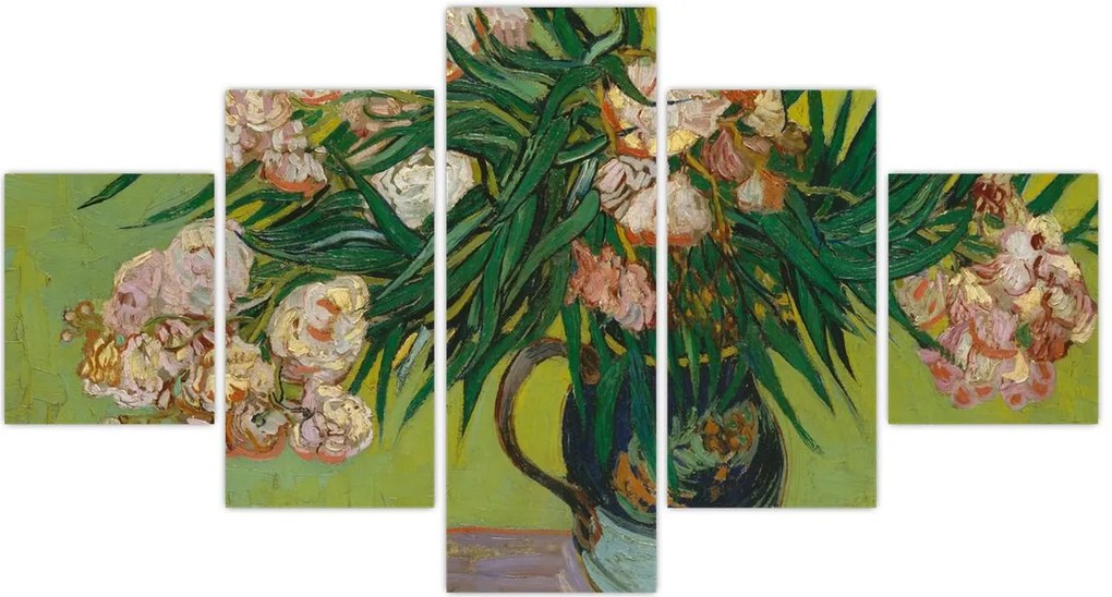Obraz - Vincent van Gogh, Oleanders, reprodukcje (125x70 cm)