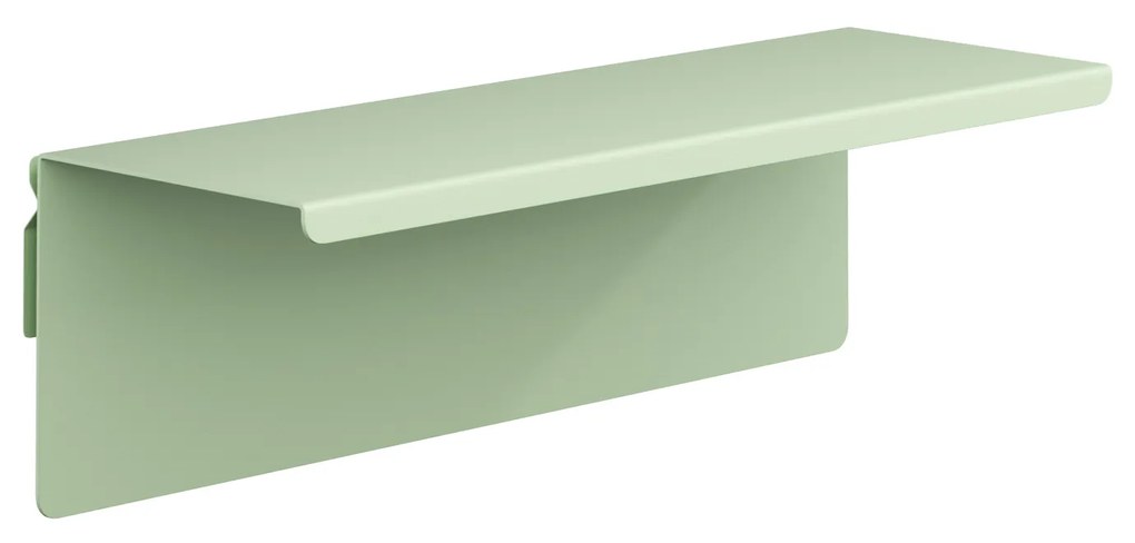 Półka wisząca metalowa pastelowy zielony, 400 mm: JOANNE Fresh Style