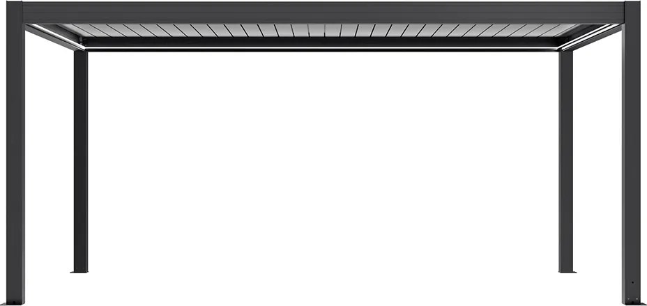 PERGOLA ELEKTRYCZNA ELITE 592X410X280 CM Z OŚWIETLENIEM LED