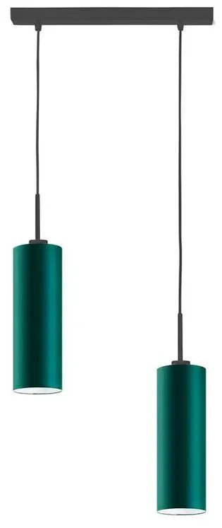 Regulowana lampa wisząca LED z czarnym stelażem - R9-M34