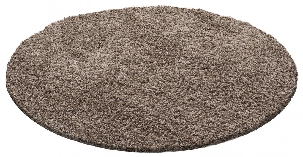 Dywan Shaggy Cappucino 80 cm x 80 cm koło