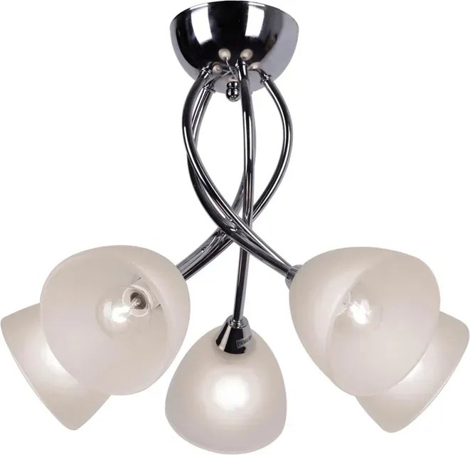 Chromowany klasyczny żyrandol do salonu K8-W99