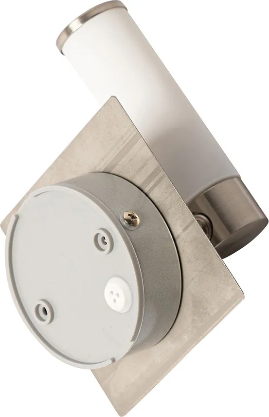 Nowoczesna lampa ścienna do łazienki ze stali IP44 - Bath