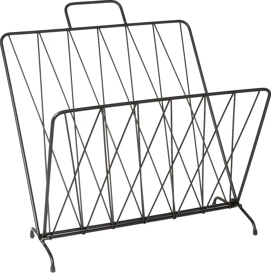 Uchwyt na czasopisma Diamond Raster - Czarny