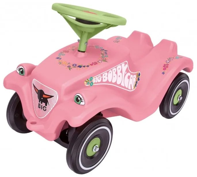 Big jeździk bobby car classic auto flower