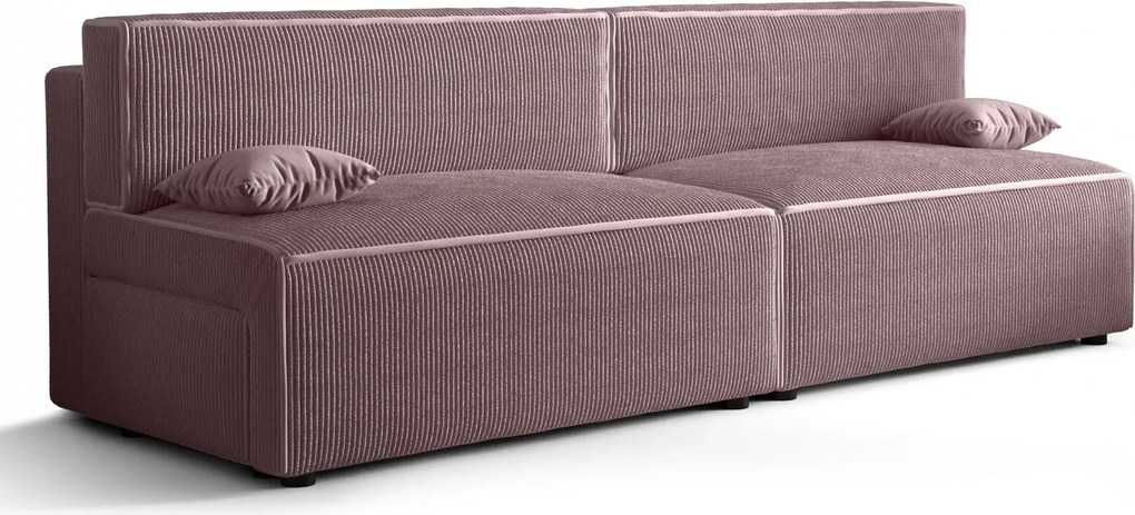 Wrzosowa rozkładana sofa G3-F02