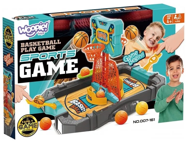Woopie gra mini stół do koszykówki 4+