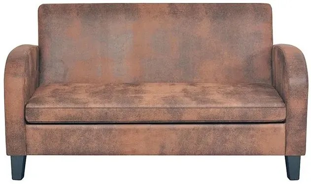 Dwuosobowa sofa Atlas 2X - brązowa